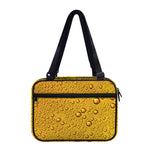 Water Drops On Beer Print Double Strap Bible Bag