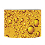Water Drops On Beer Print Drum Lamp Shade