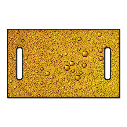 Water Drops On Beer Print Golf Cart Seat Cover