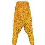 Water Drops On Beer Print Hammer Pants