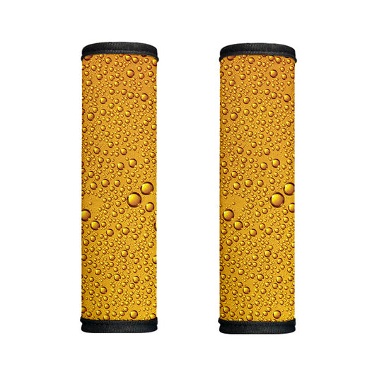 Water Drops On Beer Print Handle Covers