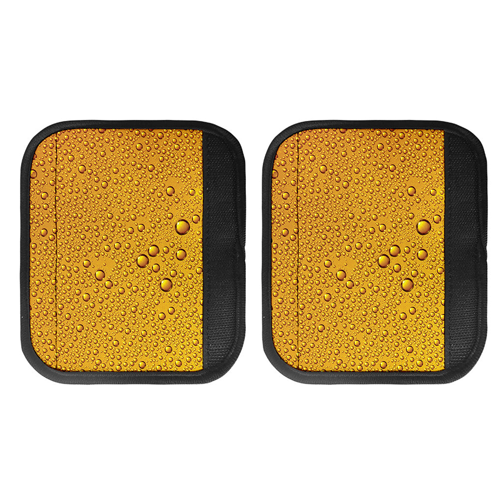 Water Drops On Beer Print Handle Covers