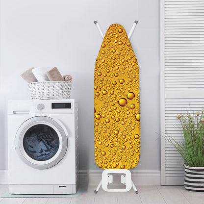 Water Drops On Beer Print Ironing Board Cover