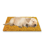 Water Drops On Beer Print Pet Cooling Mat Cover