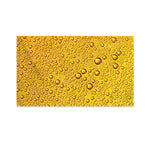 Water Drops On Beer Print Polyester Flag