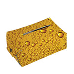 Water Drops On Beer Print Rectangle Tissue Box Cover