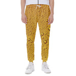Water Drops On Beer Print Scuba Joggers