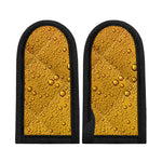 Water Drops On Beer Print Skillet Handle Cover