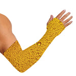 Water Drops On Beer Print Sun Protection Arm Sleeves