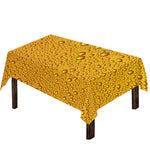 Water Drops On Beer Print Tablecloth