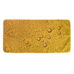 Water Drops On Beer Print Towel