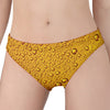 Water Drops On Beer Print Women's Panties