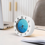 Water Drops Print Alarm Clock