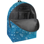 Water Drops Print Backpack