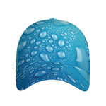 Water Drops Print Baseball Cap