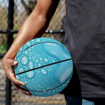 Water Drops Print Basketball