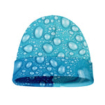 Water Drops Print Beanie