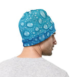 Water Drops Print Beanie