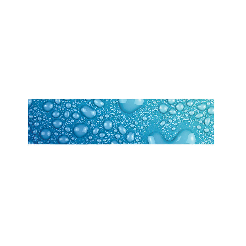 Water Drops Print Bed Runner