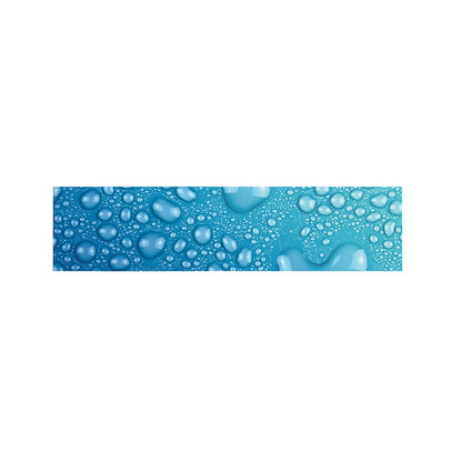 Water Drops Print Bed Runner