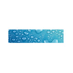 Water Drops Print Bed Runner