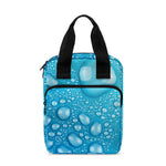 Water Drops Print Bible Tote Bag