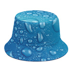 Water Drops Print Bucket Hat