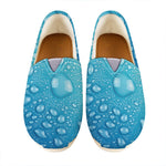 Water Drops Print Casual Shoes