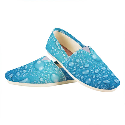 Water Drops Print Casual Shoes