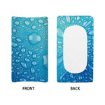 Water Drops Print Changing Pad Cover