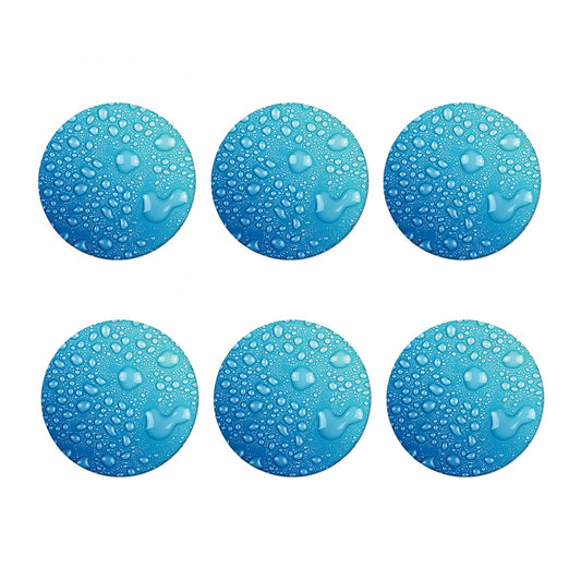 Water Drops Print Coaster Set