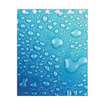 Water Drops Print Curtain