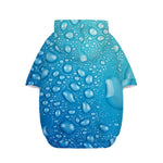 Water Drops Print Dog Zip Up Hoodie