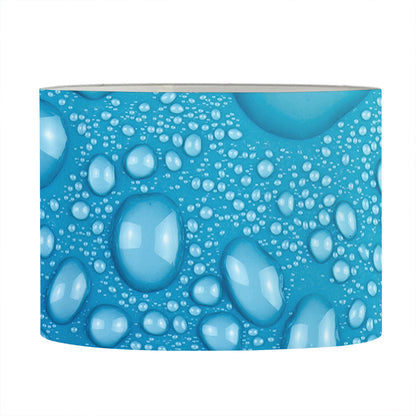 Water Drops Print Drum Lamp Shade