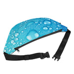 Water Drops Print Fanny Pack