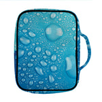 Water Drops Print Front Pocket Bible Bag