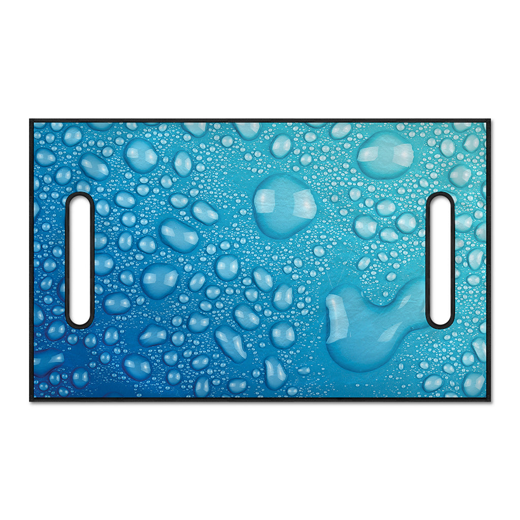 Water Drops Print Golf Cart Seat Cover