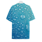 Water Drops Print Hawaiian Shirt