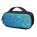 Water Drops Print Insulin Cooler Travel Case