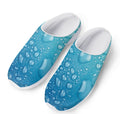 Water Drops Print Mesh Casual Shoes