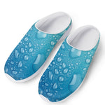 Water Drops Print Mesh Casual Shoes