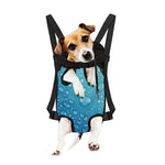 Water Drops Print Pet Carrier Backpack