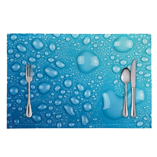 Water Drops Print Placemat