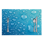 Water Drops Print Placemat