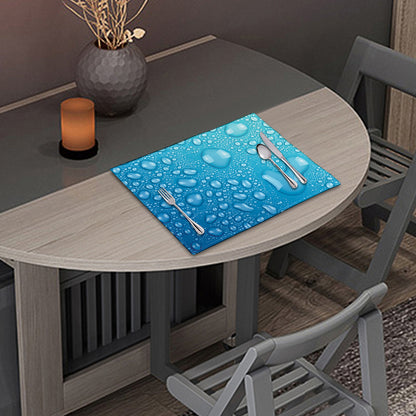 Water Drops Print Placemat