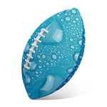 Water Drops Print Rugby Ball
