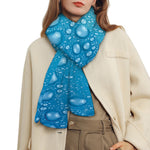 Water Drops Print Scarf