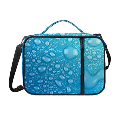 Water Drops Print Shoulder Strap Bible Bag