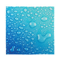 Water Drops Print Silk Bandana