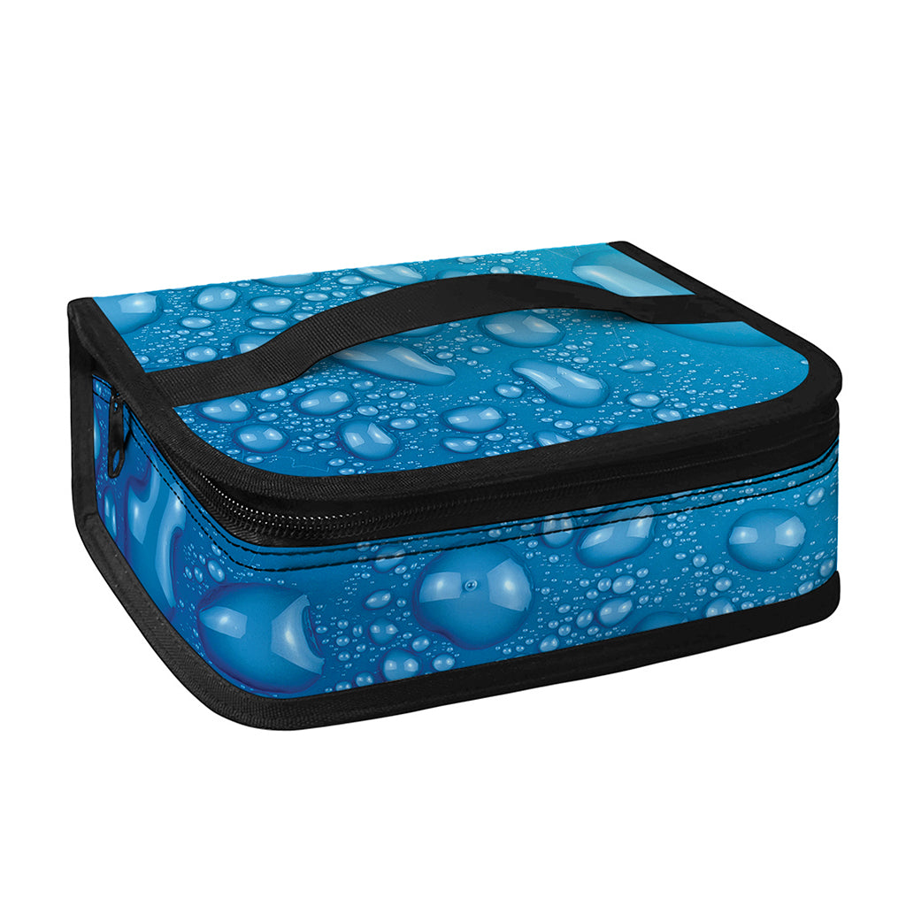 Water Drops Print Small Lunch Bag